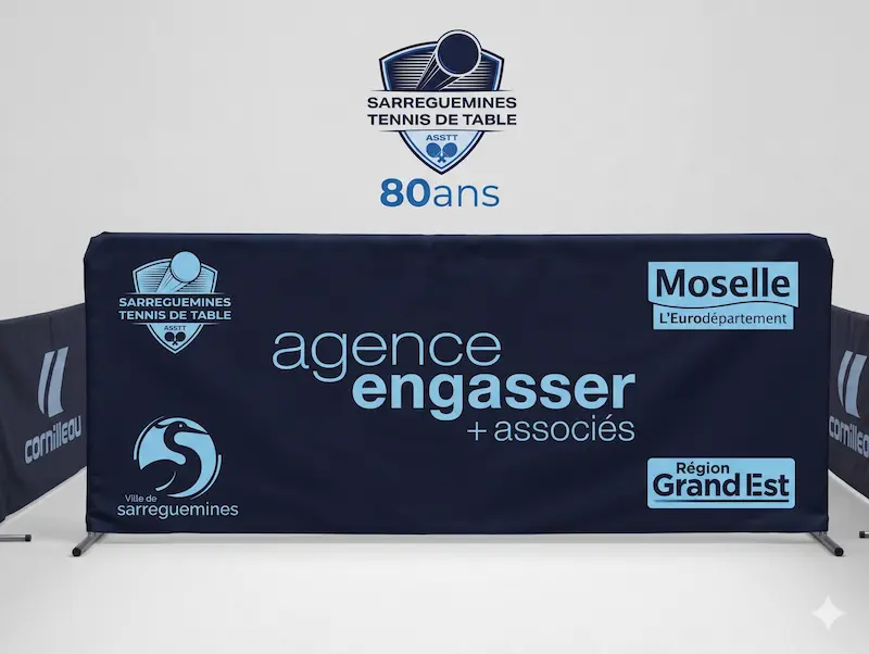 Exemple de séparation personnalisée avec logo entreprise
